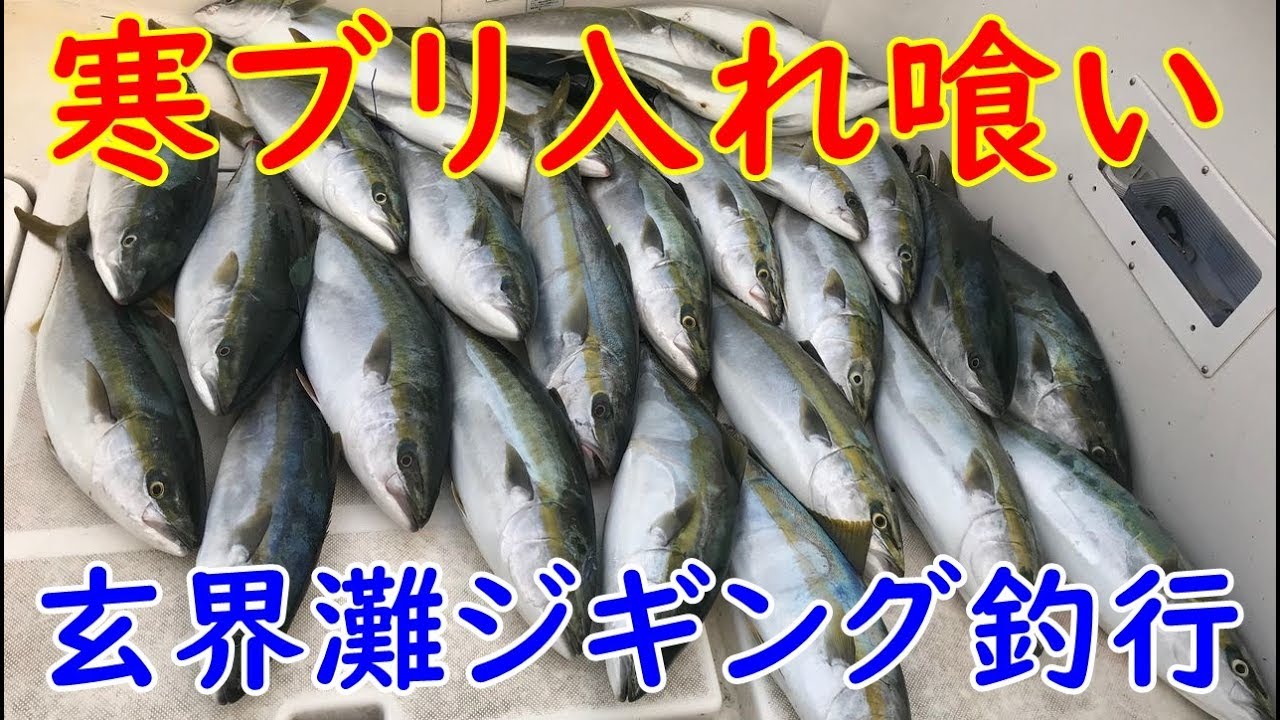 ルアー釣り 入れ喰い 寒ブリジギング釣行 釣りtubeチャンネル